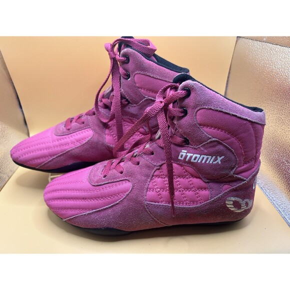 Otomix Stingray Escape M3000 Pink Boxing Shoes Unisex Adults Size M8.5 W10 - Picture 1 of 12